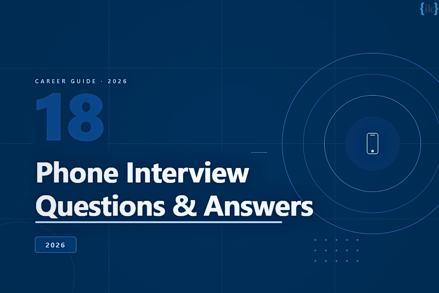 Phone interview questions and answers